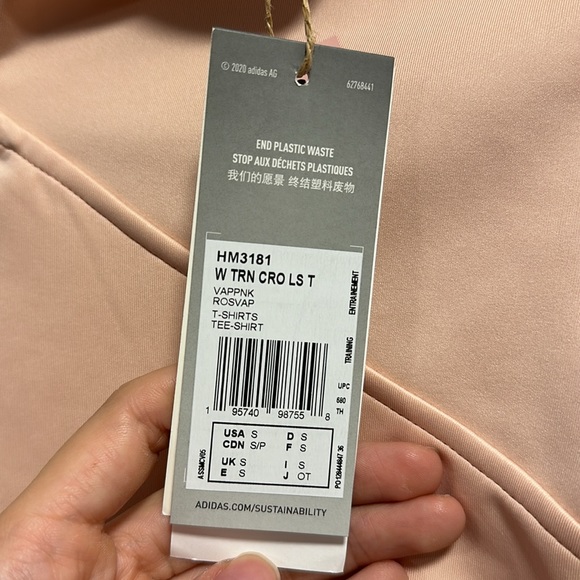 Adidas Hyperglam training long sleeve tee - Picture 5 of 5